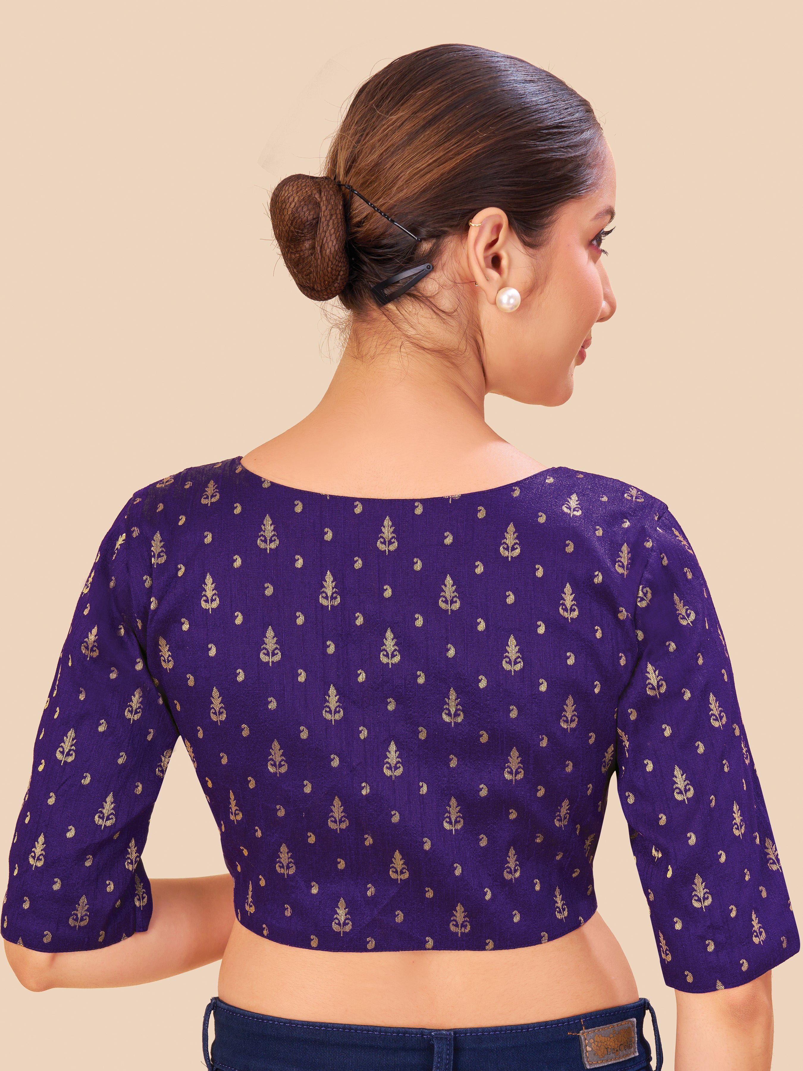 Women's mulberry fabric blouse