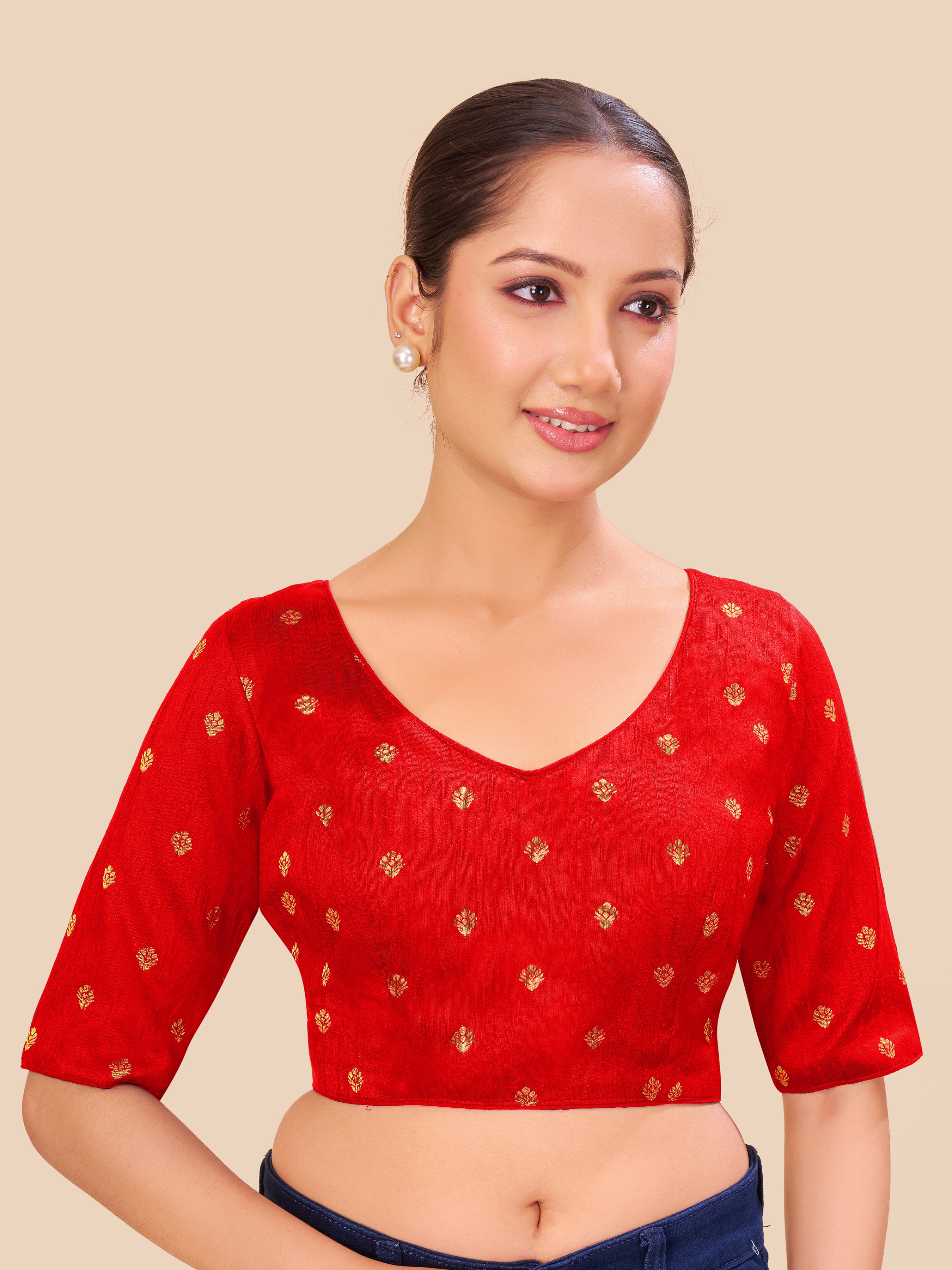 Women's mulberry fabric blouse