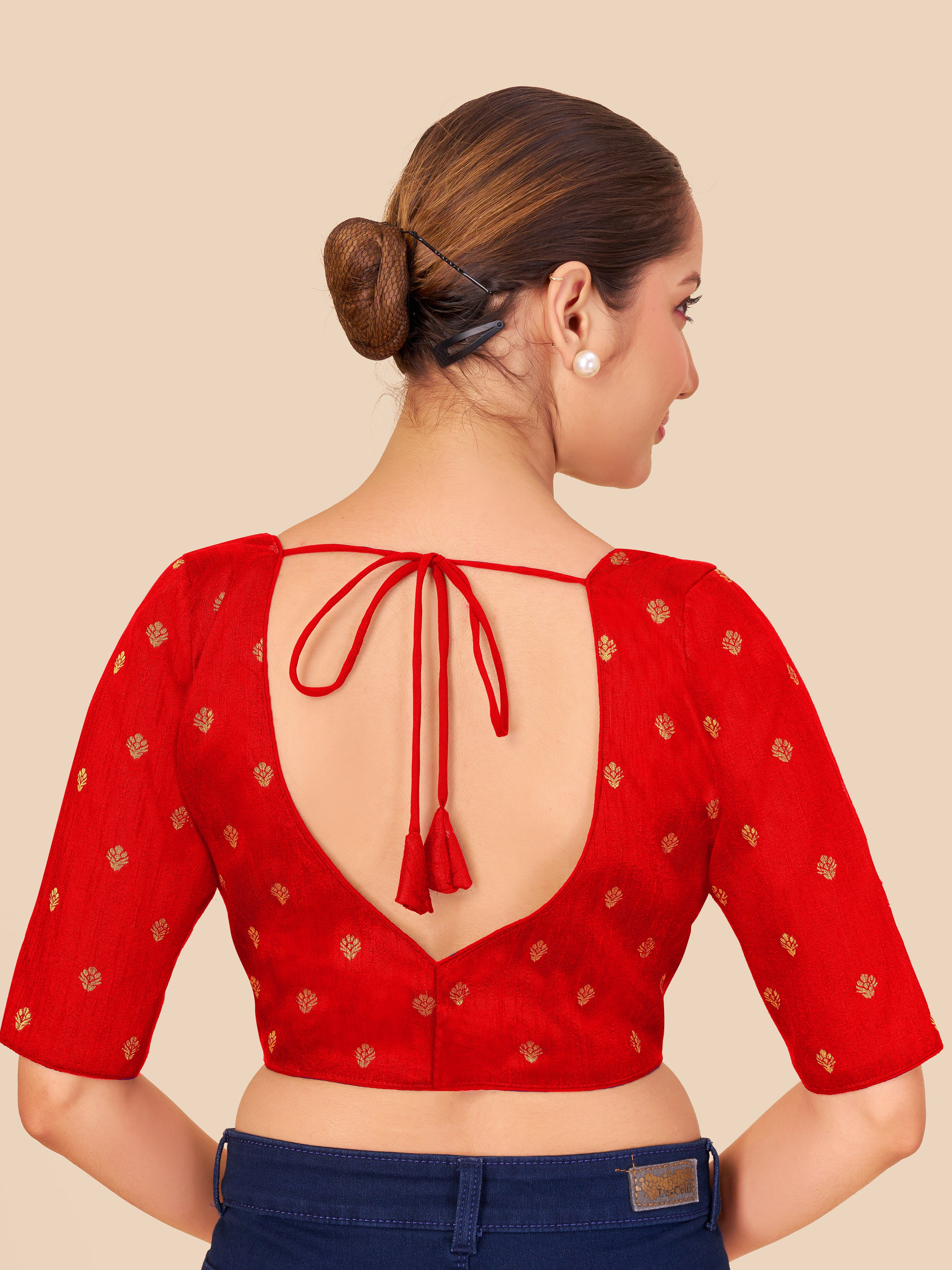 Women's mulberry fabric blouse